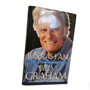 "Just as I am" the autobiography of Billy Graham hardcover EUC